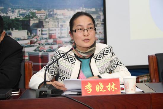 市公司李晓琳副总经理就平台建设有关建设工作提意见