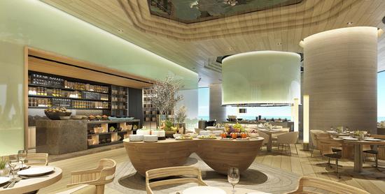 三亚山海天大酒店傲途格精选提供丰富的美食选择