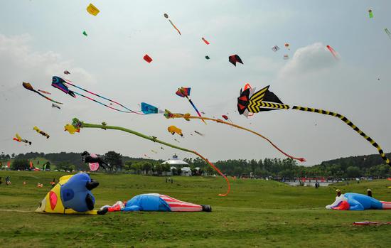 2017年中国·武汉木兰草原国际风筝邀请赛即