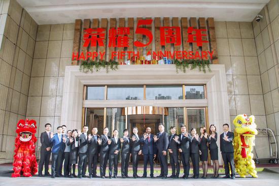 合肥贝斯特韦斯特精品酒店荣耀5周年