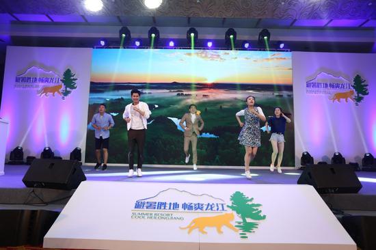 音乐剧“爽爽虎龙江夏日畅游记”演绎湿地游