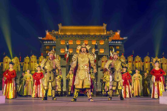 文化国门 国礼相待 《梦长安-大唐迎宾盛礼》首演回归