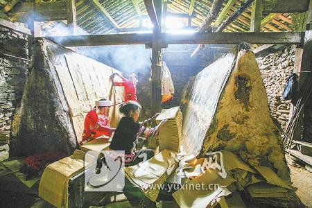 烘干水分就是成品纸了