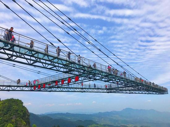 (吉尼斯世界纪录保持者-天空悬廊)