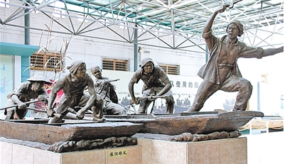 雁翎队纪念馆(局部)