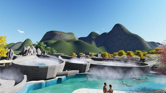 华旅集团举行华山悦苑温泉酒店项目、华山冰雪