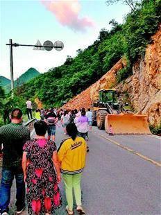 滑坡现场