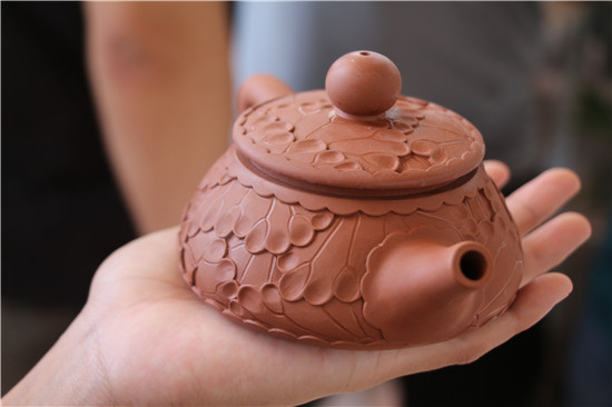 (“璟陶居”紫陶作品)