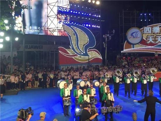 金寨旅游花车颜值气质百分百 引爆上海国际