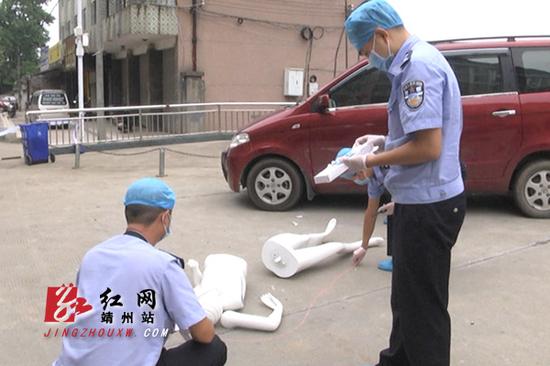 靖州县组织开展处置重大刑事案件实战演练