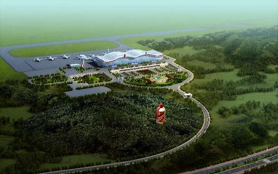 茅台机场首航 仁怀开启立体交通时代