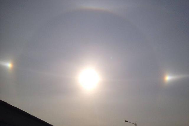 黑龍江漠河上空出現(xiàn)三個(gè)太陽(yáng) 什么原因？