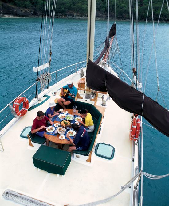 圣灵群岛海上用餐体验