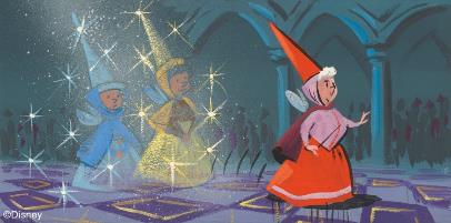 《睡美人》概念图, 1959, Disney Studio Artist © Disney