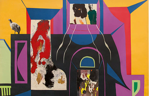 《Door God》(1978),陈福善,作品由艺术家和汉雅轩提供