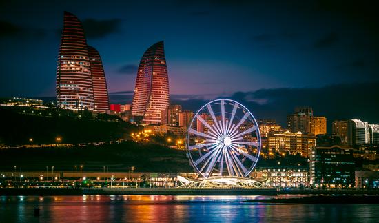 Baku Night 巴库夜景