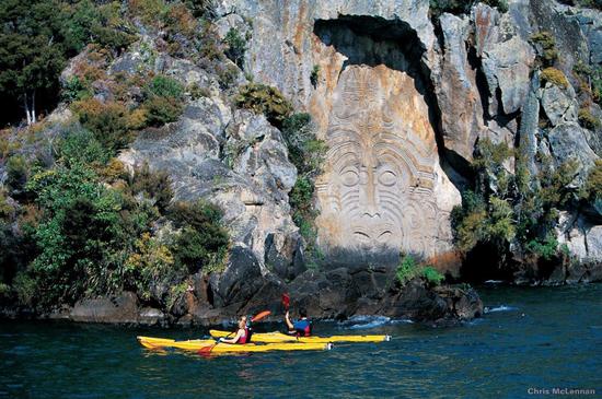 毛利岩雕是毛利文化的重要象征