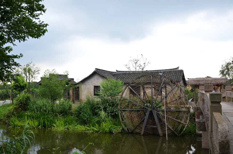 嘉兴梅花洲美景如画