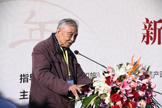 著名美术史论家 薄松年 发表主题演讲《让年画重回春节》