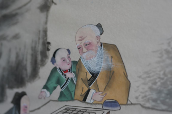 高密扑灰年画作品