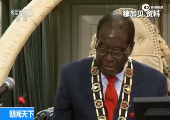津巴布韦总统穆加贝辞职 津政界人士：辞职并不意外