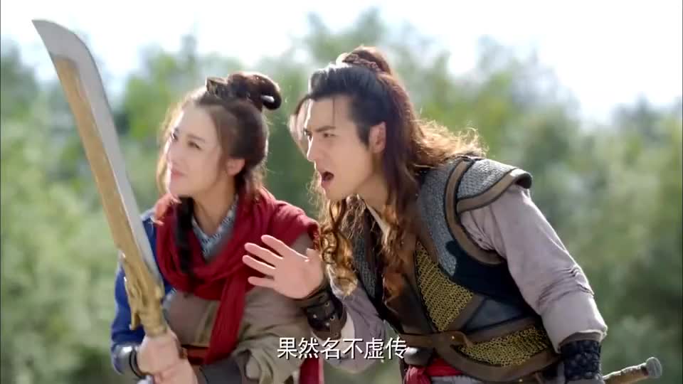 新萧十一郎:割鹿刀威力了得,风四娘对着石头砍下去,直接断!