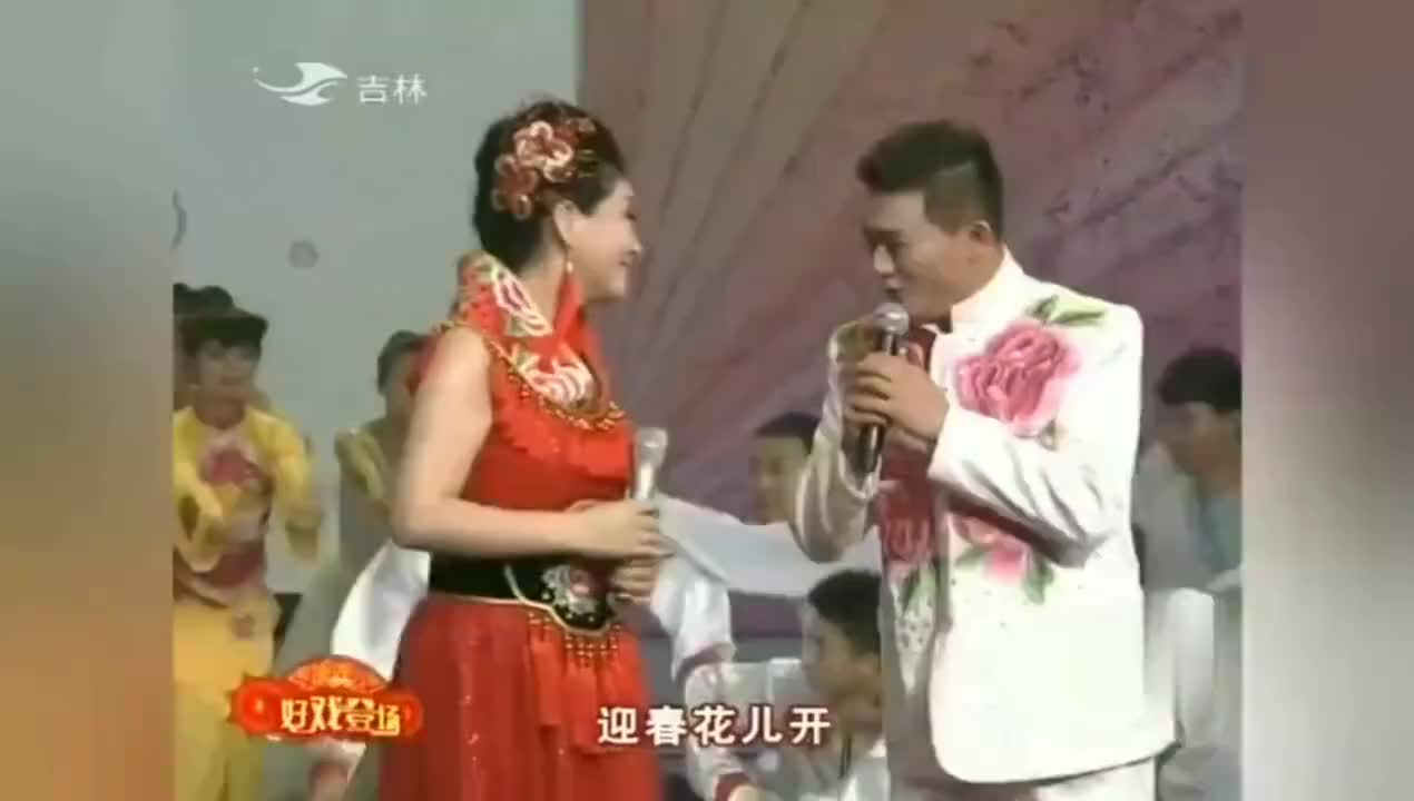 赵家班东北传统二人转《反正对花》,小帽演员:刘畅