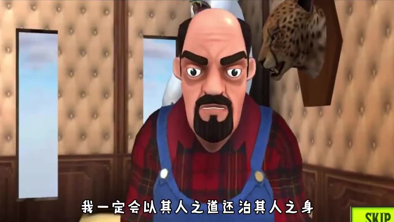 整蛊小兄弟:用报纸剪的幽灵整蛊哥哥