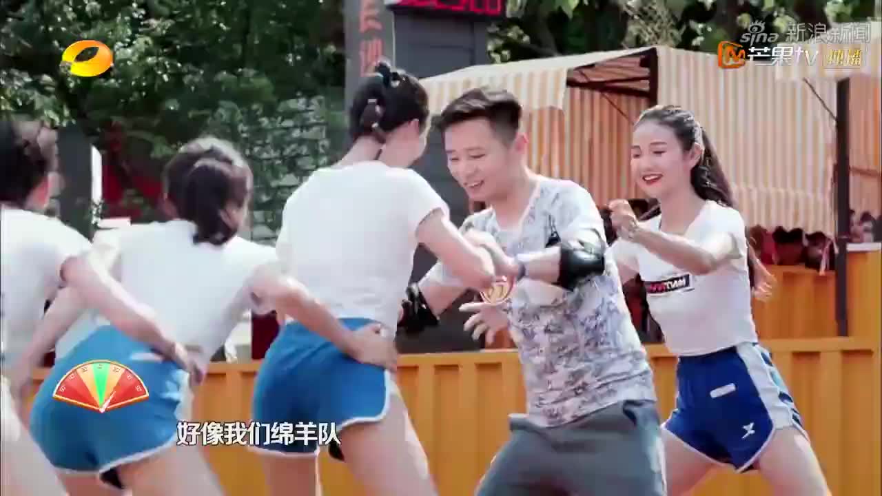 摇啊笑啊桥:猛龙队pk小绵羊队,场面难以控制,简直不要太嗨!