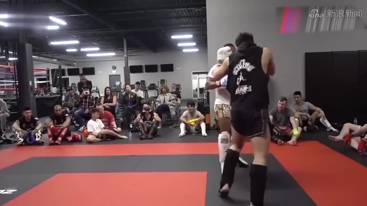 ufc格斗游戏:功夫大师张天龙vs实力拳王乌斯曼!