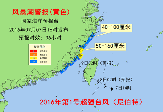 风暴潮警报