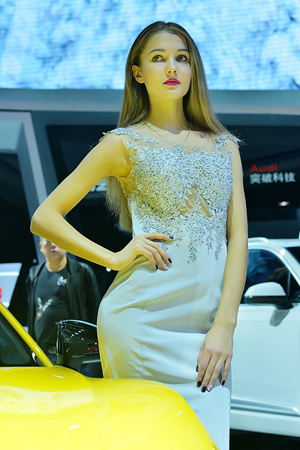 今年第一展！豪车美女聚沈城