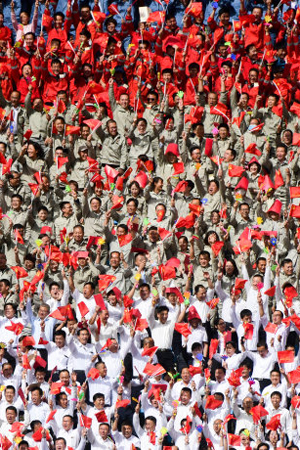 壮观！宁夏成立60周年庆祝大会