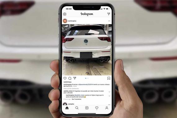 全新大众高尔夫R谍照曝光 搭载双边四出排气