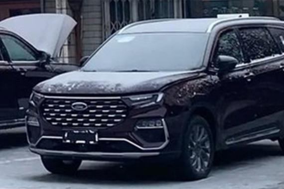 江铃福特EQUATOR实车照 定位中大型SUV