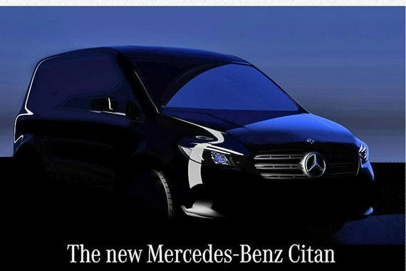 定位于小型商用车 新一代奔驰Citan将发布