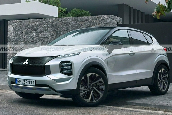 提供插混/燃油多种动力 全新三菱ASX假想图曝光