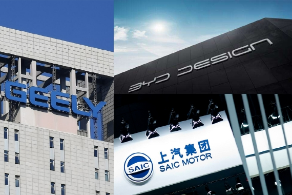 比亚迪、吉利、上汽如何以完全不同的方式角逐智能化？
