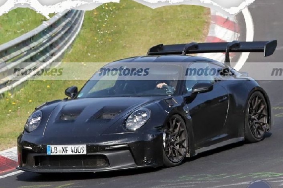 有望6月23日亮相 新款保时捷911 GT3 RS最新谍照