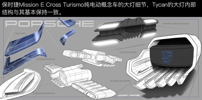 重新定义纯电动车 保时捷Tycan设计简读