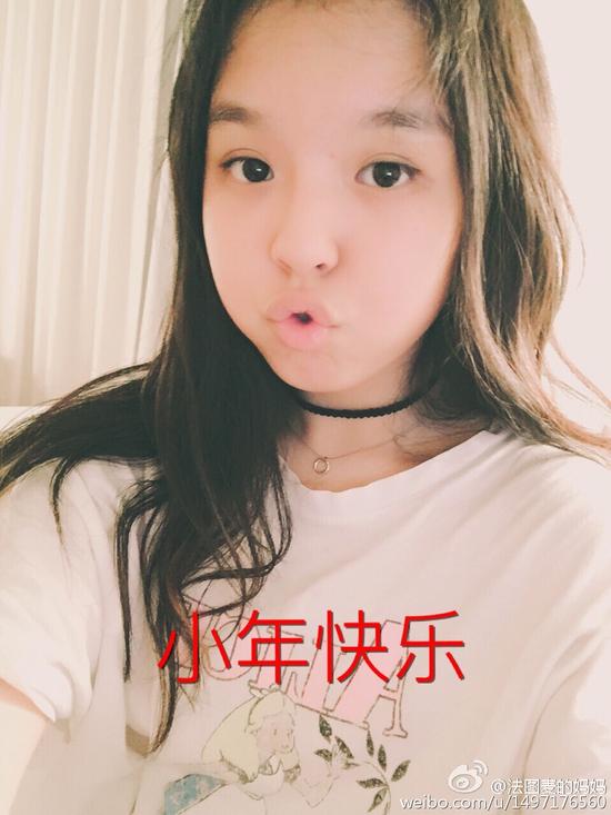 哈文女儿可爱