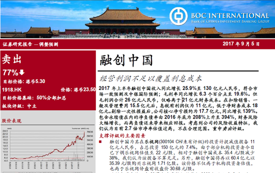 中银国际研报截图。来源:新浪港股