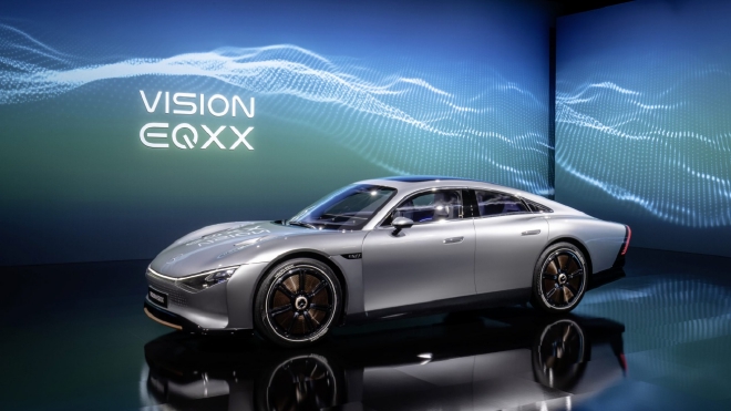 奔驰VISIONEQXX设定电动车里程新标准