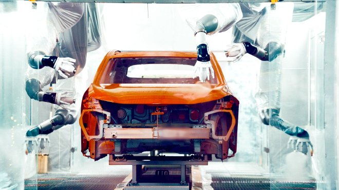 深蓝S7首批量产车正式下线 预售16.99-23.99万元