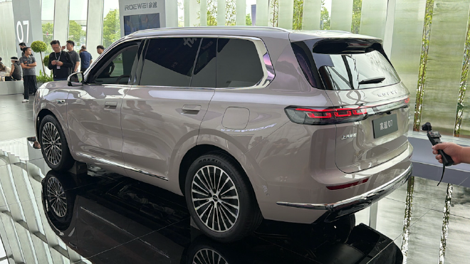 荣威家越07上海首秀 重新定义15万级家用SUV