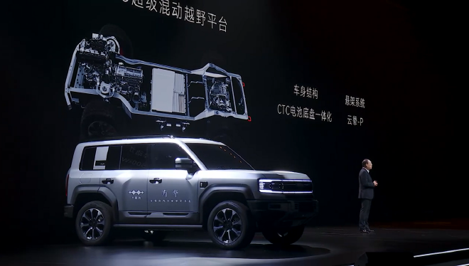 方程豹产品矩阵正式集结 SUPER 9超跑亮相