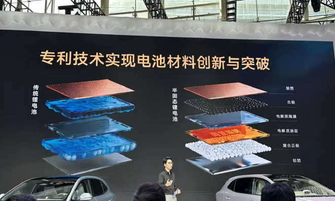 2025广州车展:MG4半固态安芯版亮相