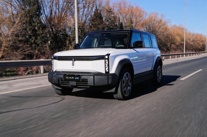 试驾iCAR 03 配8+X全路况驾驶模式