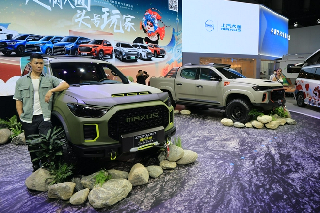 2021成都车展:上汽大通多款定制车型