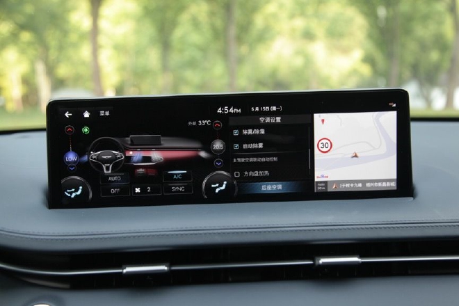 诠释运动与豪华 试驾捷尼赛思GV70燃油版